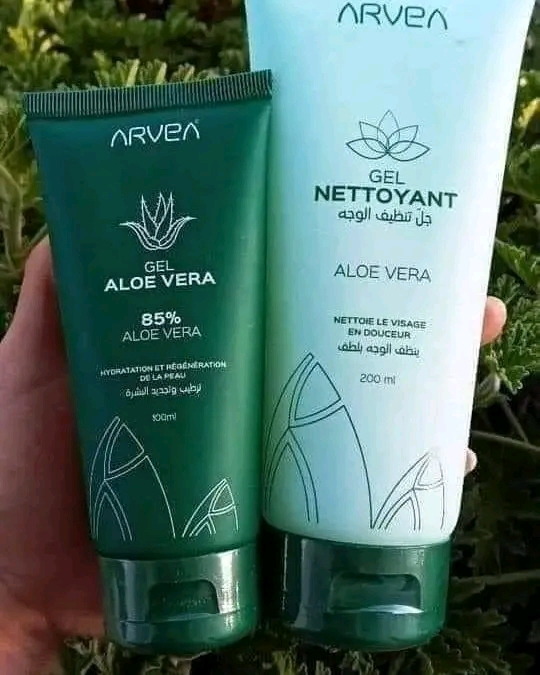 جال الألوة فيرا و جال تنظيف الوجه
